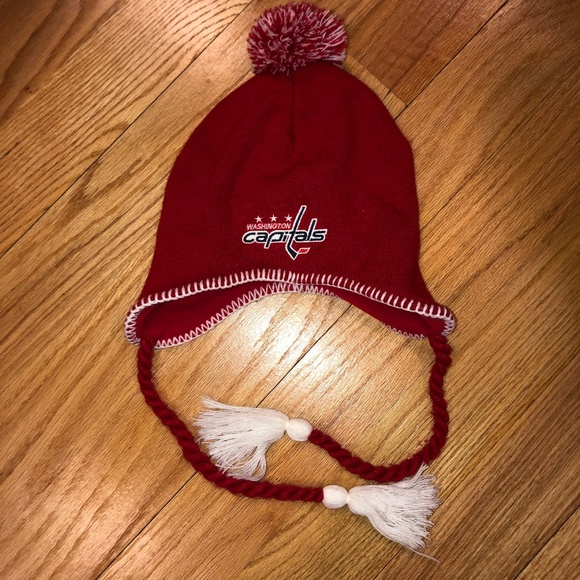 washington capitals stanley cup knit hat